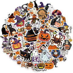 Halloween Vinyl Stickers – 100 Pack