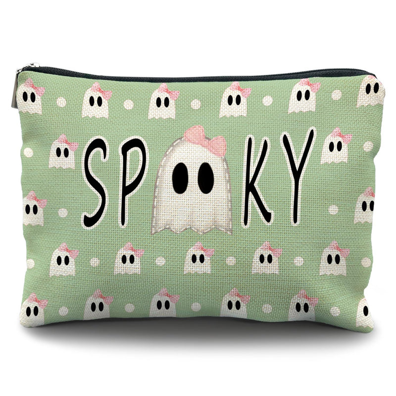 Halloween Bow Makeup Bag
