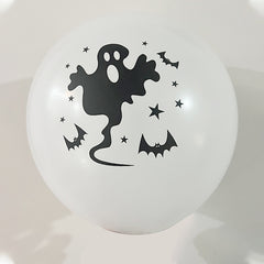 Halloween Skull Black Balloons