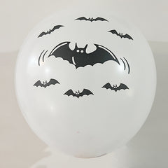 Halloween Skull Black Balloons