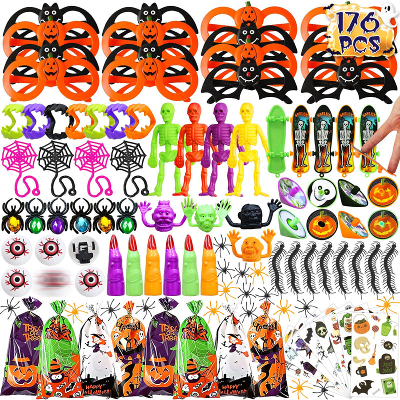 Halloween Party Glasses Assortment – 176 Pieces