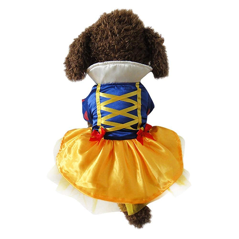 Snow Princess Pet Costume Dress